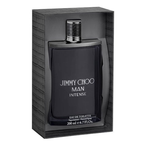 Jimmy Choo Man Intense Eau de Toilette - Long-Lasting Fragrance | 3.4 oz Jumbo Spray