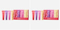LANEIGE Mini Lip Glowy Balm Set - Travel-Sized Tinted Lip Balms with Shea & Murumuru Butter | Hydrated, Glossy Lips (Pack of 2)
