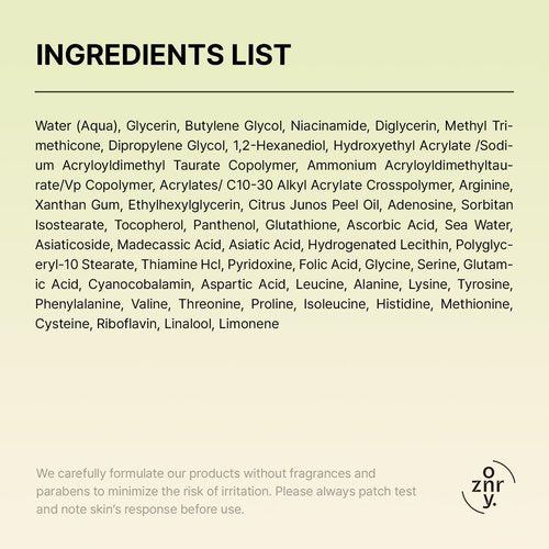 OOZNARY Vita 3 Pudding Cream with Vitamin C, Niacinamide, and Glutathione for Radiant Glow & Extra Hydration | Korean Moisturizer | 1.69 fl.oz 50ml