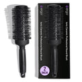 ERGO Ceramic Ionic Round Brush - Salon Quality Blow Out Tool for Volumizing Hair - 2" Size