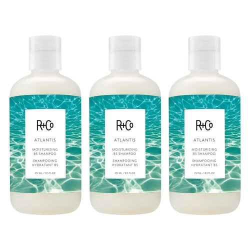 R+Co ATLANTIS Moisturizing B5 Shampoo - Hydrating & Strengthening Formula for All Hair Types