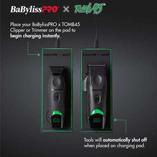 BaBylissPRO Wireless Charging Pad - Fast Charging for All Devices | Sleek Design & Compact Size