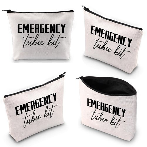 Gtube Supply Bag Emergency Tubie Kit Emergency G-Tube Supplies Gtube Gift Feeding Tube Awareness Cosmetic Bag (EMERGENCY tubie kit)