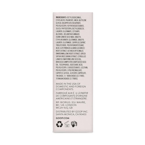 goop Beauty Glow Skin Highlighter Stick | Multi-Use Highlighter with Pearlescent Glow | Amino Acid & Micropearl Blend | Makeup and Skincare | Aura: Champagne Gold | 0.28 oz