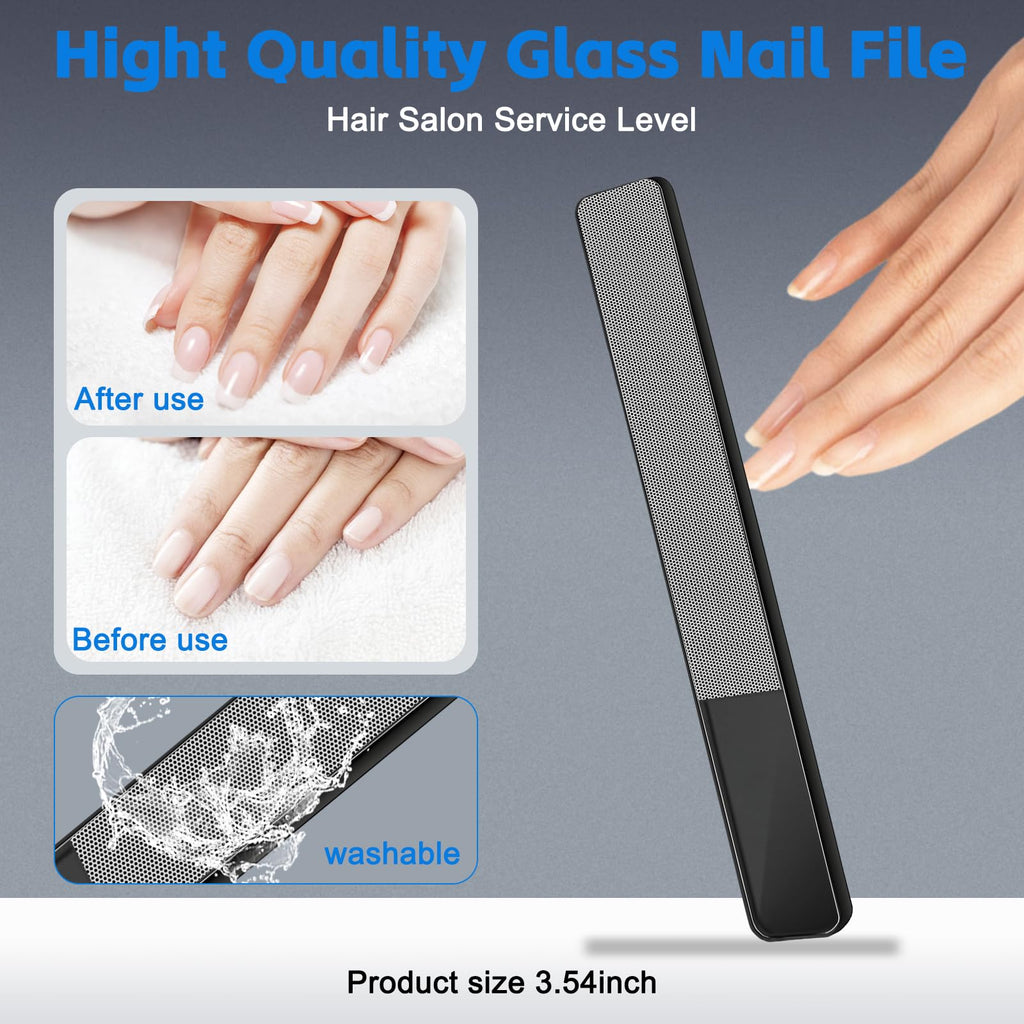 Werlla Toenail Clippers for Thick Toenails, Long Handle Wide Jaw Opening Nail Clippers for Adult, Men, Seniors, Extra Large Heavy Duty Toenail Clippers for Fingernail & (4pcs_Curved_Straight_Black)