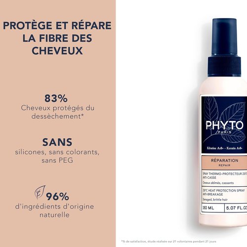 Phyto Paris Phytokeratine Heat Protecting Spray - Repair & Nourish Hair | 150ml