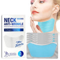 ITECFREELY Neck Wrinkle Patches, 5 PCS Smooth & Firm Fine Lines Wrinkle Patches, Moisturizing and Nourishing Collagen Facial Silicone Patch