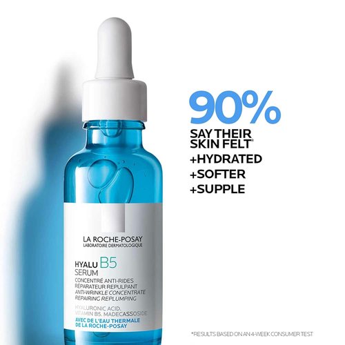 La Roche-Posay Hyalu B5 Serum - Hydrating Hyaluronic Acid & Vitamin B5 for Plump, Sensitive Skin
