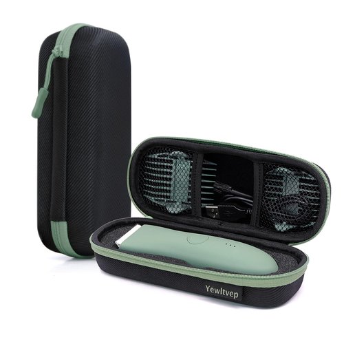 Case for Meridian Trimmer, Hard Carrying Case for MANSPOT Groin Hair Trimmer Without Recharge Dock, Meridian Shaver Storage Travel Bag MANSPOT Trimmer Holder with Shockproof Detachable Insert Foam