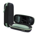 Case for Meridian Trimmer, Hard Carrying Case for MANSPOT Groin Hair Trimmer Without Recharge Dock, Meridian Shaver Storage Travel Bag MANSPOT Trimmer Holder with Shockproof Detachable Insert Foam