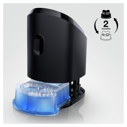 Braun Series 7 70S Electric Shaver Head Replacement Cassette – Silver & Clean & Renew Refill Cartridges CCR - 4 Pack