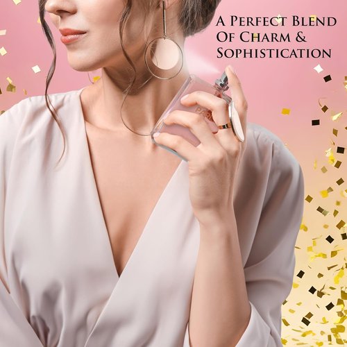 NovoGlow Paris Eau de Parfum Spray for Her - Long-Lasting Casual Fragrance, 3.4 Oz Bottle | Perfect Gift for Any Occasion