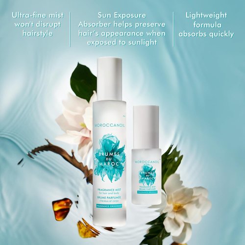 Moroccanoil Hair & Body Fragrance Mist - Luxurious Scent for All-Day Freshness | 3.4 oz