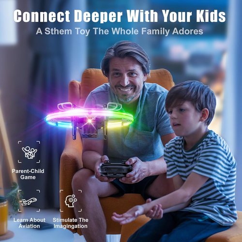 Skiennix Mini RC Drone for Kids - 360° Flip & 90° Surround Flight | Perfect Gift for Ages 8-12