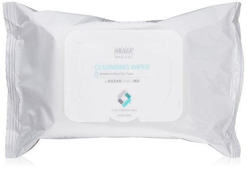 Obagi Medical Cleansing & Makeup Removing Wipes - Convenient On-The-Go 25 Count Pack