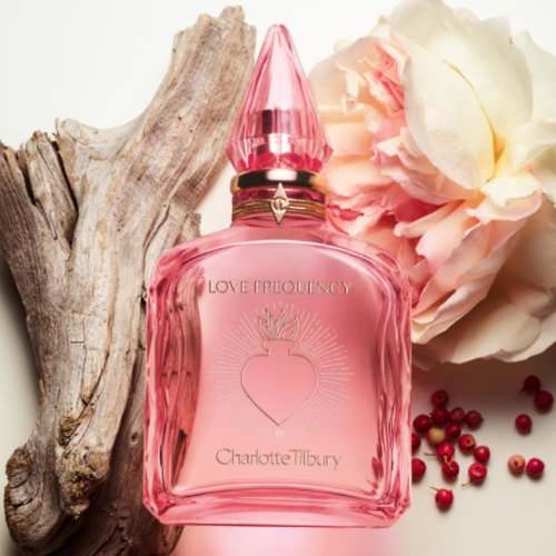 Charlotte Tilbury Love Frequency Eau De Parfum - Pheromone-Infused Floral Fragrance | Long-Lasting Patchouli, Musk & Rose Notes