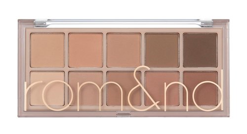 Rom&nd Better Than Palette | 10 Shades Eye Makeup Palette - Matte & Shimmer, Long Lasting, High Pigment, Warm Tones