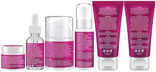 Skin Care Set, 6pcs Women Girls Skin Care for Teens 10-12 with Korean Salicylic Acid,Hydrate, Glow,Minimize Pore,Travel Skincare,Christmas Birthday Teen Girl Gifts Trendy Stuff,Teenage Tween Gifts