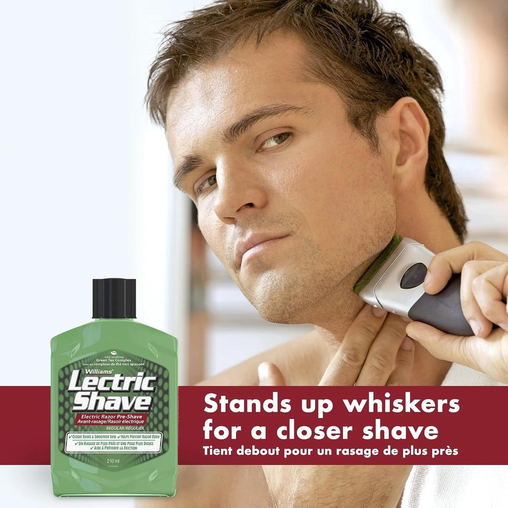 Williams Lectric Shave Lotion Regular - 7 Oz, Pack of 2 by Lectric Shave