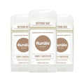 HUMBLE BRANDS Aluminum-Free Deodorant, Vegan and Cruelty- free, Formulated for Sensitive Skin, Simply Unscented, 2.5 Ounce (Pack of 3)
