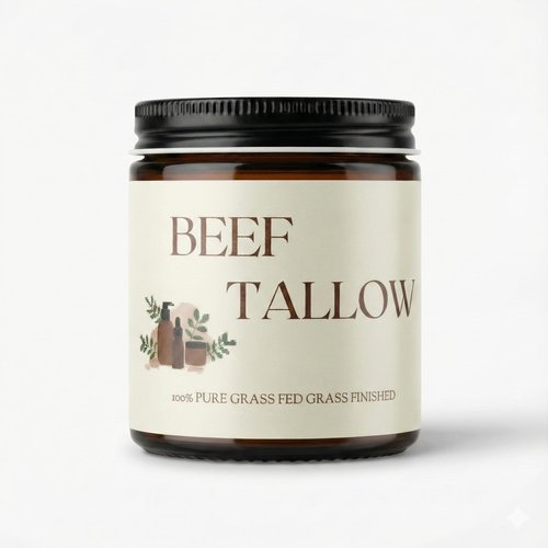 IKARIAN 100% Grass Fed Beef Tallow for Skin Care | Premium Whipped Moisturizer | Face + Body | Single Ingredient, All natural | 4 FL. oz. (Unscented)