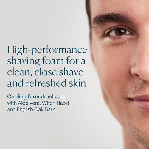 ELEMIS Ice Cool Foaming Shave Gel for Men - Refreshing Formula | 6.7 Fl Oz