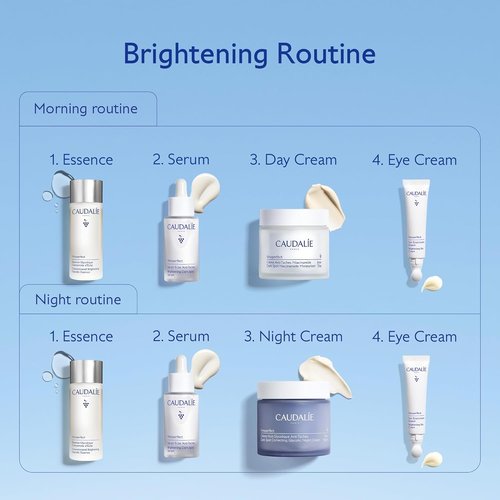 Caudalie Vinoperfect Night Cream - Dark Spot Brightening Glycolic Formula | Refillable 50 mL