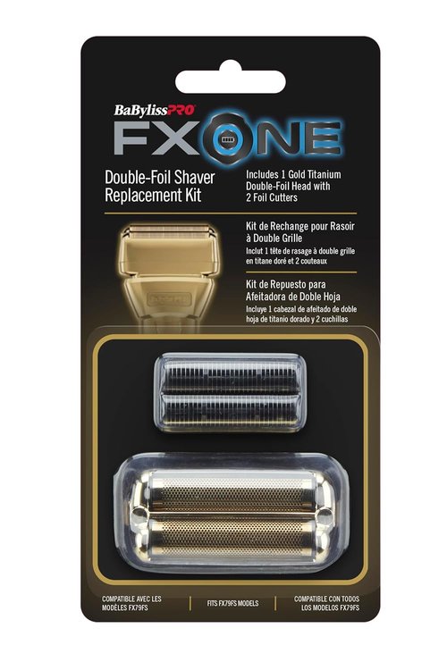 BaBylissPRO FXONE Double Foil Shaver - Replacement Foil & Cutter for Precision Grooming