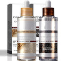Rice Peel Shot Glow Rice Ampoule Duo | Pore Minimizing Gentle Peel & Deep Hydration |Black Rice Exfoliant for All Skin | 6.76 Fl Oz 2Pcs