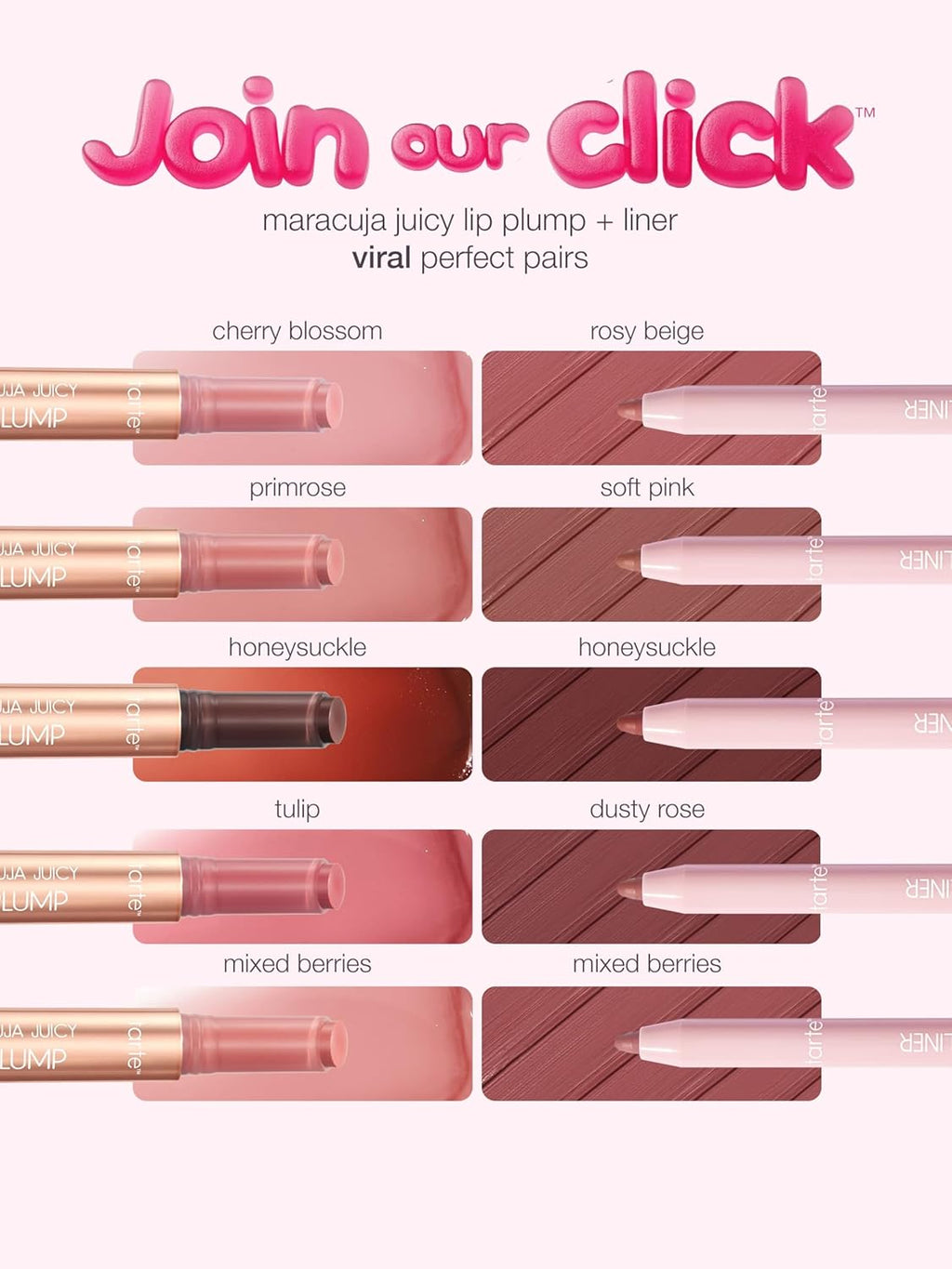 Tarte Maracuja Juicy Lip Plump - Hydrating Lip Plumper Gloss Balm with Hyaluronic Acid & Vitamin E, Vegan & Cruelty-Free