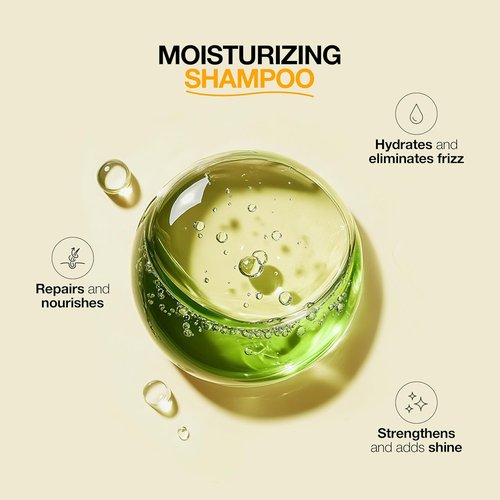 GK HAIR Vegan Moisturizing Shampoo - Deep Conditioning Treatment with Keratin for Color-Treated Hair | 33.8 Ounce