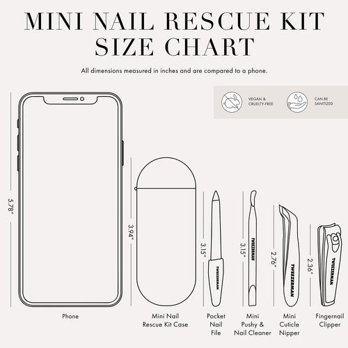 Tweezerman Mini Nail Rescue Kit