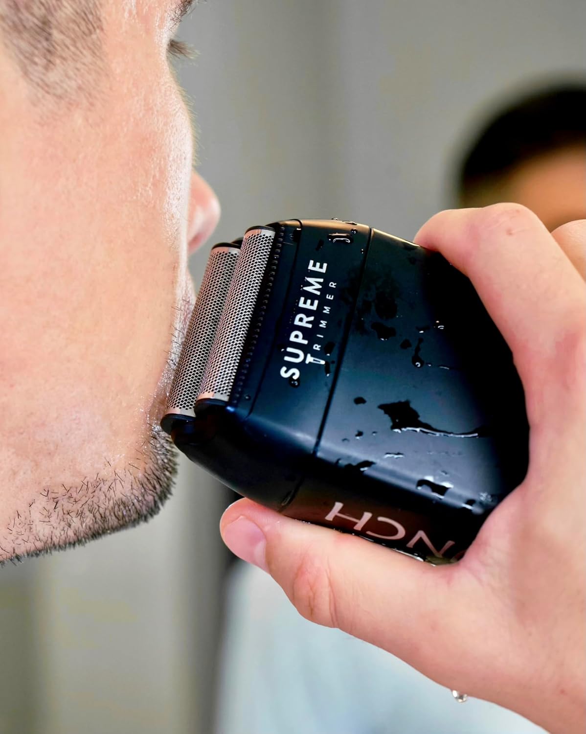 Supreme Trimmer 2-in-1 T-Shaper & Crunch Foil Shaver | Electric Razor & Beard Trimmer Kit - Gold