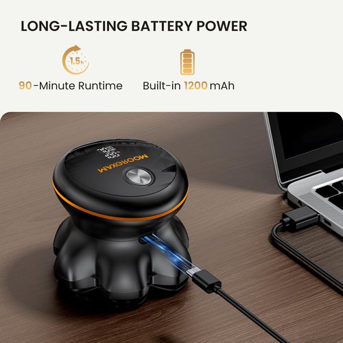 MAXGROOM® Head Shaver for Bald Men, Waterproof Electric Razor with 7D Floating Heads, Close Smooth Shave, Magnetic Detachable Blades, Long Battery Life, Dual-Speed Power, Wet/Dry Shave, Gifts for Men