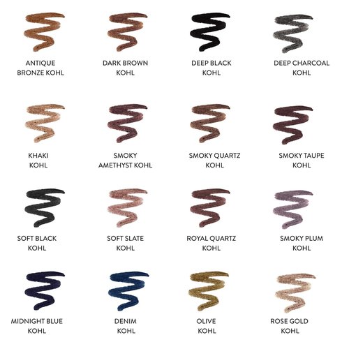 LAURA GELLER NEW YORK Kajal Longwear Kohl Eyeliner Pencil - Smooth, Blendable Deep Black Formula