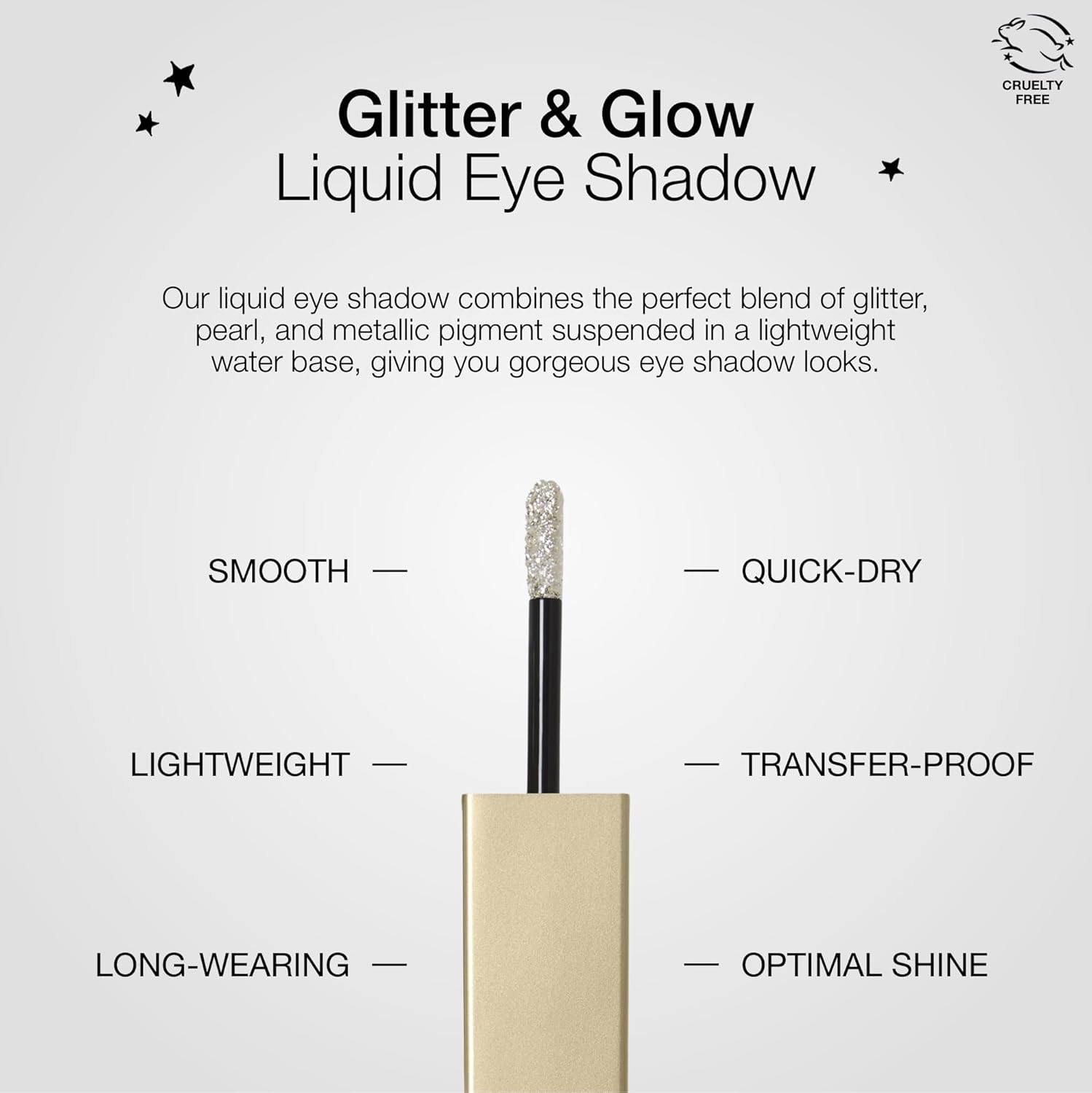 Stila Glitter And Glow Liquid Eye Shadow - Stunning Metallic Finish | Long-Lasting Formula