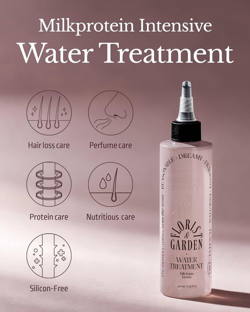ODID Milk Protein Intensive Water Treatment - Nourishing Hair & Scalp Ampoule to Cream, 6.76oz | Refreshing Floral Scent