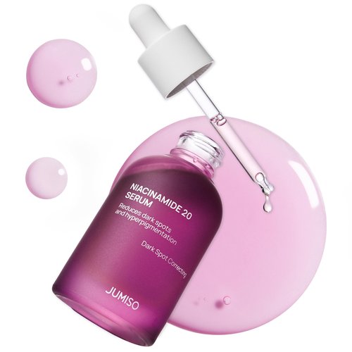 JUMISO Niacinamide 20% Face Serum, Dark Spot & Uneven Tone Care, TXA + Glutathione, Pore & Oil Control for Glass Skin, Centella Soothing, Korean Skincare, 40ml (1.35 fl oz)