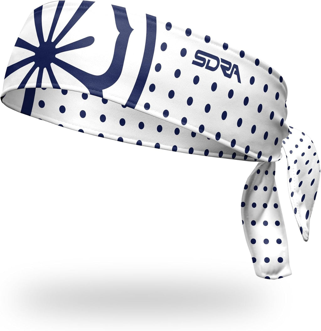 Suddora Daniel-San Lotus Headband - Lightweight, Breathable Tie Style for Karate, Running & Cosplay