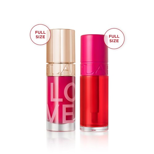 Clarins Lip Comfort Oil - Hydrating & Nourishing Lip Oil | Sheer High Shine Finish | 93% Natural Ingredients | 0.2 Ounces