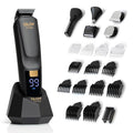 OLOV Beard Trimmer - 21-Piece All-in-One Men's Grooming Kit with USB Rechargeable Clipper