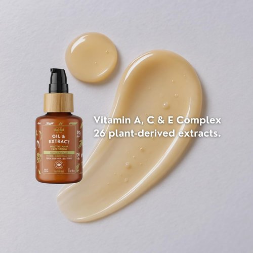 Bel Lab Multivitamin Face Serum - Revitalizing Botanical Treatment with Vitamins A, C & E - 2.02 fl oz