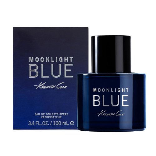 Kenneth Cole Moonlight Blue Cologne for Men - Long-Lasting Eau de Toilette with Bergamot, Nutmeg & Patchouli | 3.4 Fl Oz