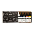 Dynamic Color Co - Traditional Color Set, Includes a 1oz Bottle of Each: Black, Canary Yellow, Blue, Green, and Fire Red, Made in USA