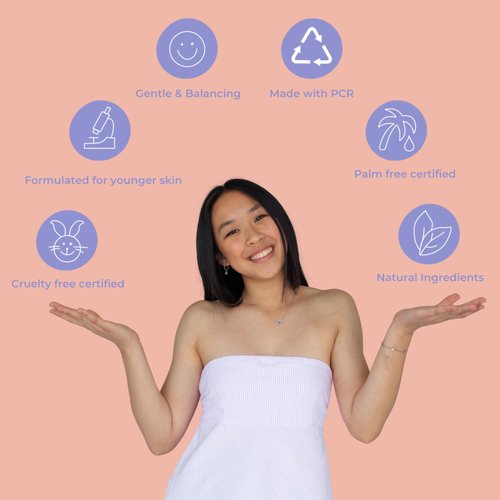 Evre Super Nice Manuka Honey & Vitamin E Teen Face Moisturizer, Hydrates, Soothes & Protects Young Skin, Natural, Cruelty-Free & Palm-Free, Great for Sensitive Skin 3.4 Fl Oz