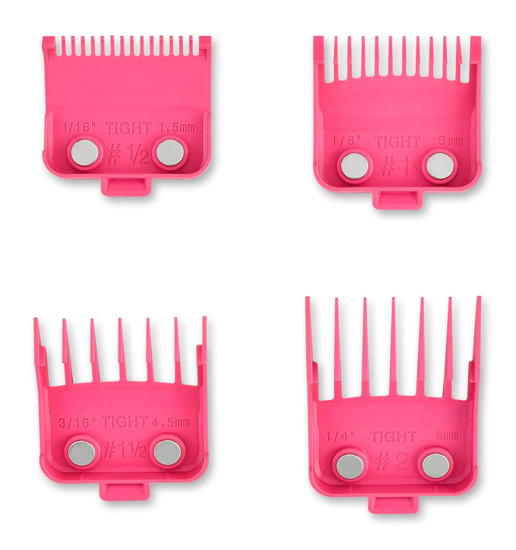 Stylecraft Professional Dub Hair Clipper Guards - Premium Neodymium, 8 Pack for Precision Cutting