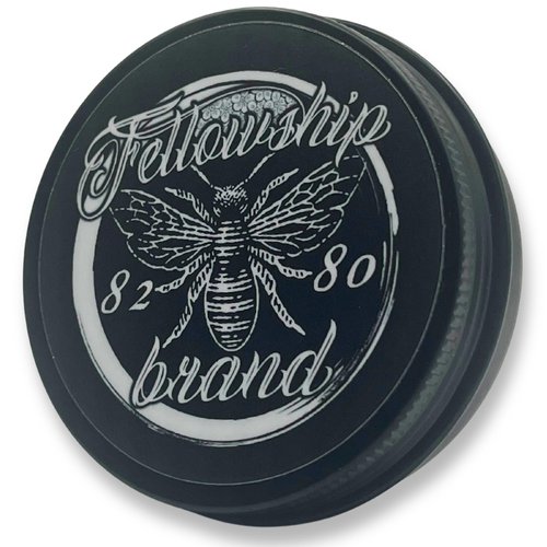 Fellowship Brand Natural Beard Balm For Men - Sandalwood Musk - Organic Argan Oil And Jojoba Oil - Beard Softener And Beard Moisturizer For Men Beard Styling Balm (1 Pack, 2oz)