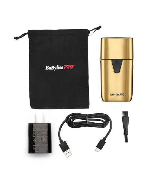 BaBylissPRO UVFoil Shaver - UV-Disinfecting Metal Design for Precise Grooming