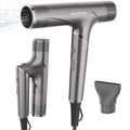 Beautural Hair Dryer - 1600W High-Speed Foldable Travel Blow Dryer | Fast Drying & Frizz Control, Gray