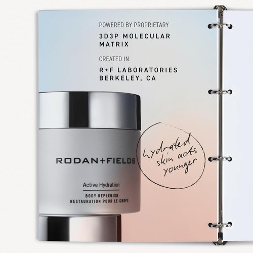 Rodan + Fields Active Hydration Body Replenish - Non-Greasy Daily Moisturizer for Dry Skin | 200 mL